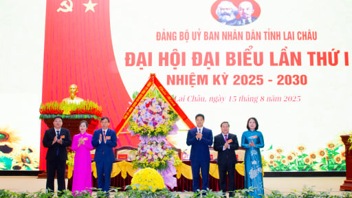 Đại hội Đảng bộ UBND tỉnh Lai Châu lần thứ nhất định hướng phát triển xanh và bền vững