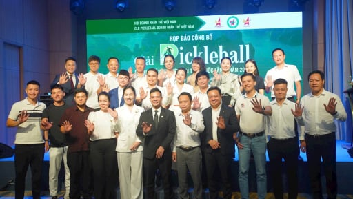Hơn 1000 VĐV tham dự Giải Pickleball Doanh nhân trẻ Việt Nam toàn quốc 2025