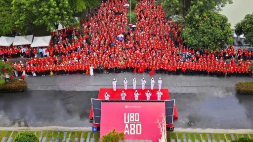 “U80 hưởng ứng A80”: Hơn 1.300 người cao tuổi hát Quốc ca chào mừng Quốc khánh 2/9