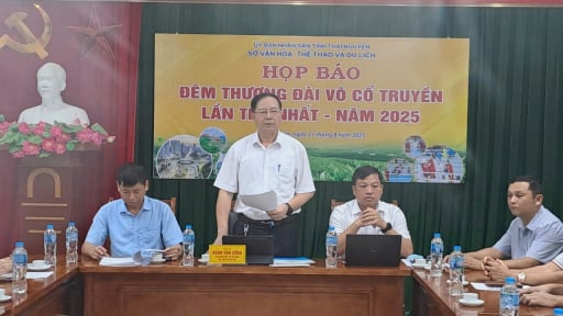 Thái Nguyên tổ chức chương trình “Đêm thượng đài võ cổ truyền” lớn nhất từ trước đến nay