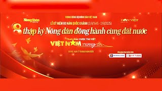 Phóng sự 8 thập kỷ nông dân đồng hành cùng đất nước