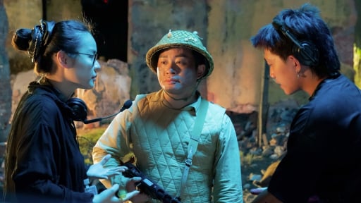 Phía sau bối cảnh tái hiện chiến thắng Điện Biên Phủ trong MV “Viết tiếp câu chuyện hòa bình” của Tùng Dương