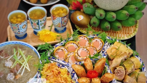 Gợi ý mâm cỗ cúng Rằm tháng 7 Âm lịch đơn giản, dễ làm mà tươm tất đầy đủ cho người bận rộn