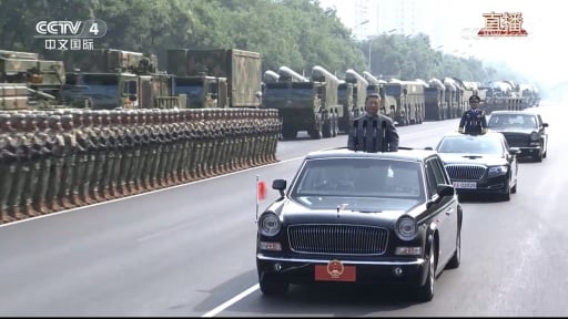 Cập nhật: Trung Quốc duyệt binh quy mô chưa từng có