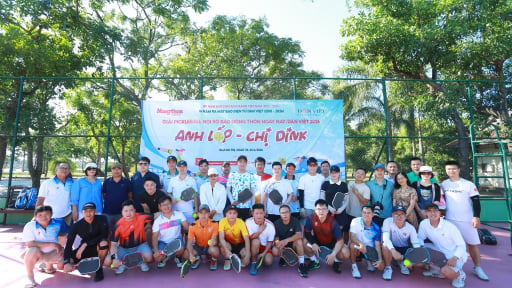 Ấn tượng giải pickleball N&ocirc;ng th&ocirc;n Ng&agrave;y nay - Vợt v&agrave;ng l&agrave;ng ta lần 2