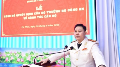 C&ocirc;ng an tỉnh C&agrave; Mau c&oacute; Ph&oacute; Gi&aacute;m đốc mới