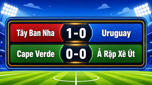 World Cup 2026: T&acirc;y Ban Nha tiễn Uruguay về nước, Cape Verde l&agrave;m n&ecirc;n lịch sử