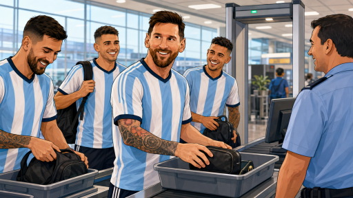 World Cup 2026: Messi tươi cười v&agrave;o Bạch Hổ Đường