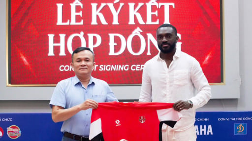 Hải Ph&ograve;ng FC chi&ecirc;u mộ th&agrave;nh c&ocirc;ng tuyển thủ Guinea X&iacute;ch đạo