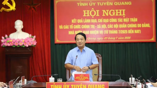 B&iacute; thư Tỉnh ủy Tuy&ecirc;n Quang: Kh&ocirc;ng c&oacute; g&igrave; lớn hơn sức mạnh đại đo&agrave;n kết to&agrave;n d&acirc;n tộc