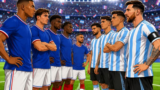 Si&ecirc;u m&aacute;y t&iacute;nh dự đo&aacute;n Argentina đ&aacute;nh bại ĐT Ph&aacute;p ở trận chung kết World Cup 2026