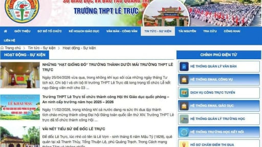 Tố c&aacute;o vi phạm thi tốt nghiệp THPT ở Quảng Trị:  Bất ngờ về Trường THPT L&ecirc; Trực