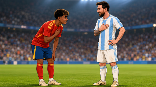 Lamine Yamal bất ngờ nhắc tới Lionel Messi d&ugrave; T&acirc;y Ban Nha chưa chạm tr&aacute;n Argentina tại World Cup 2026