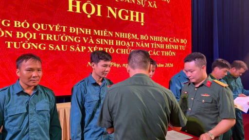 S&aacute;p nhập th&ocirc;n mới nhất ở Hải Ph&ograve;ng, c&ocirc;ng bố miễn nhiệm, bổ nhiệm th&ocirc;n đội trưởng ở x&atilde; Nam An Phụ (Hải Dương cũ)