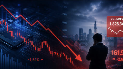 Cổ phiếu c&ocirc;ng nghệ tuần qua: Hơn 1.500 tỷ đồng r&uacute;t khỏi ng&agrave;nh, VN-Index đối mặt th&ecirc;m &aacute;p lực
