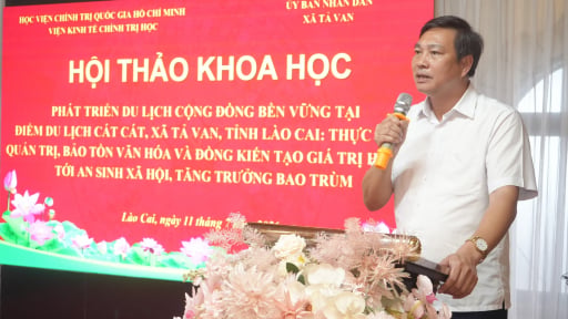 L&agrave;o Cai: B&agrave;n giải ph&aacute;p ph&aacute;t triển bền vững du lịch cộng đồng C&aacute;t C&aacute;t