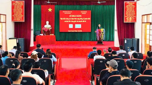 Lũng C&uacute; tập huấn ph&aacute;t triển du lịch bền vững, ứng dụng AI v&agrave; chuyển đổi số
