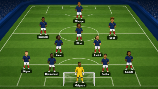 Đội h&igrave;nh tối ưu của Ph&aacute;p đấu T&acirc;y Ban Nha (2h00 ng&agrave;y 15/7, v&ograve;ng b&aacute;n kết World Cup 2026): Cần l&agrave;m g&igrave; để Mbappe thăng hoa?