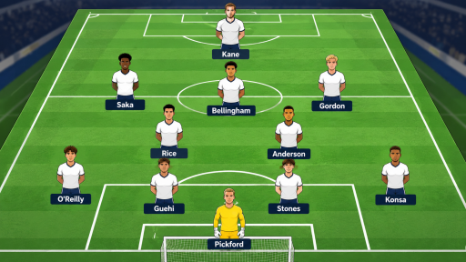Đội h&igrave;nh tối ưu của Anh đấu Argentina (2h00 ng&agrave;y 16/7, v&ograve;ng b&aacute;n kết World Cup 2026): HLV Tuchel chọn những ai đ&aacute; ch&iacute;nh?