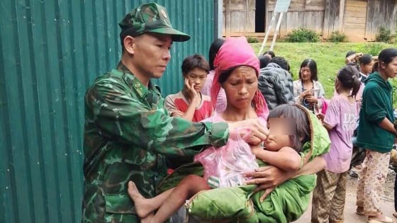 Tìm thấy bé gái 7 tuổi người La Hủ ở Lai Châu mất tích trong rừng sâu sau gần 2 ngày đêm