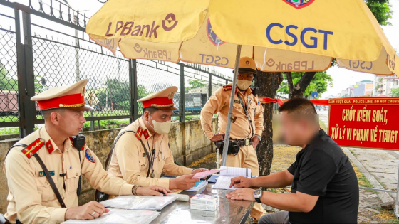 Xử lý 1.836 trường hợp vi phạm nồng độ cồn trong ngày thứ 4 nghỉ lễ 30/4 - 1/5