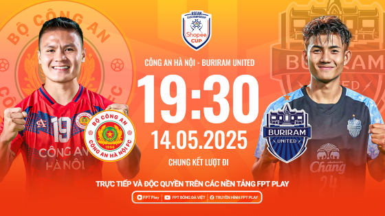 Xem trực tiếp CLB CAHN vs Buriram United trên kênh nào?