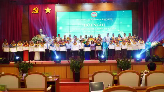 Hội Nông dân tỉnh Quảng Ninh tuyên dương 60 tập thể và cá nhân điển hình tiên tiến