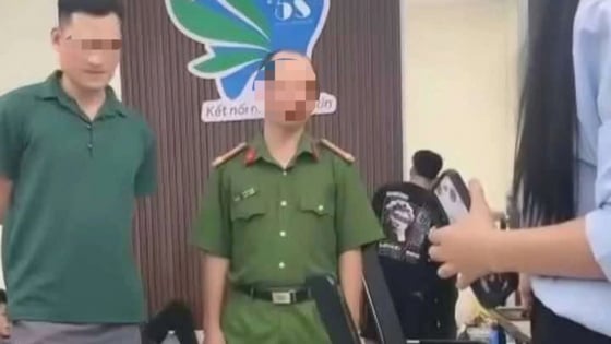 Tạm đình chỉ công tác cán bộ công an bị tố đánh người phụ nữ ở Hà Nội