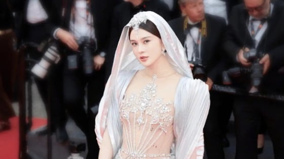 Triệu Anh Tử gây tranh cãi vì hành xử trên thảm đỏ Cannes 2025