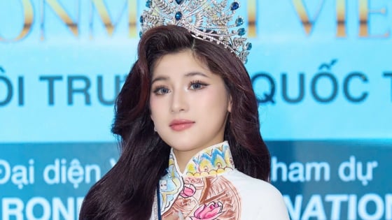 Nữ sinh viên Trường Đại học Nguyễn Tất Thành thi Hoa hậu Môi trường quốc tế
