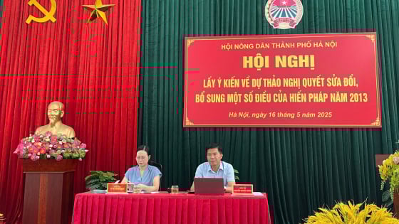 Hội Nông dân Hà Nội tổ chức Hội nghị lấy ý kiến về sửa đổi Hiến pháp