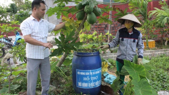 Biến rác thành tài nguyên, nông dân một phường ở Quảng Ninh xây dựng quê hương xanh, sạch, đẹp