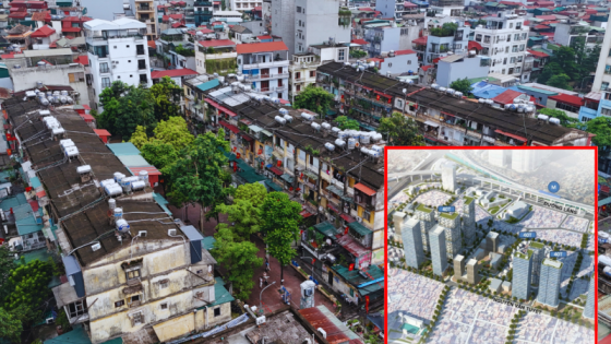 Hiện trạng Khu tập thể Vĩnh Hồ sẽ được xây dựng cao 40 tầng