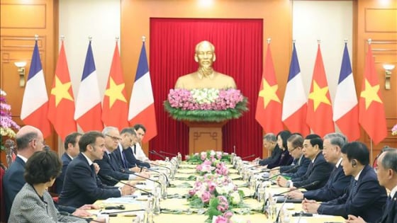 Việt Nam - Pháp nhấn mạnh tầm quan trọng đạt được nền hòa bình toàn diện, công bằng và bền vững tại Ukraine