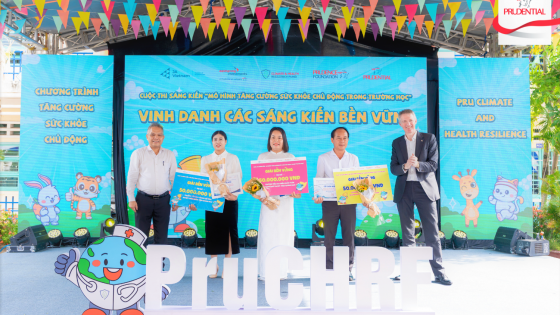 Prudential và sáng kiến nhằm nâng cao nhận thức, năng lực ứng phó với biến đổi khí hậu