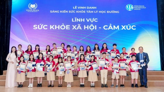 5.500 sáng kiến vì sức khỏe tâm lý: Khi học sinh Vinschool làm chủ hành trình hạnh phúc học đường