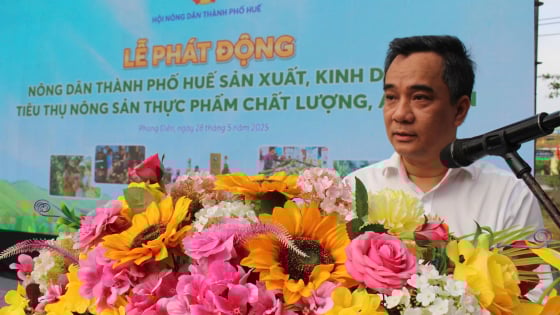 Chủ tịch Hội Nông dân thành phố Huế kêu gọi cán bộ, hội viên  nói không với hóa chất cấm, thực phẩm bẩn  