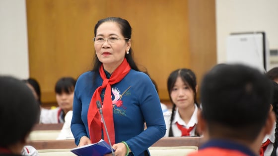 Phó Bí thư Thành ủy, Chủ tịch HĐND TP.HCM Nguyễn Thị Lệ: Nhiều ý kiến, sáng kiến của các em thiếu nhi đã trở thành những nội dung, chương trình hành động của thành phố
