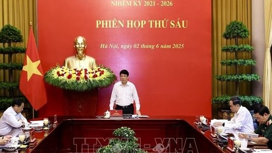 Chủ tịch nước Lương Cường chủ trì họp phiên họp thứ 6 Hội đồng Quốc phòng và An ninh