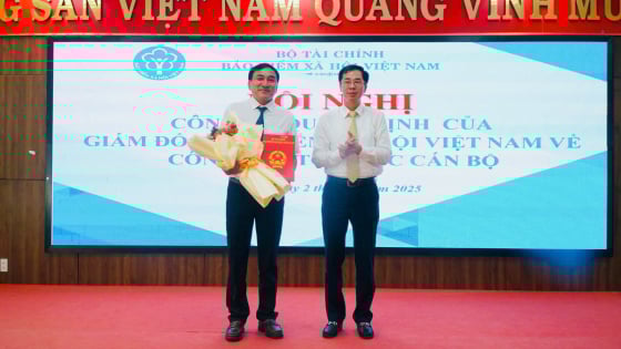 Bổ nhiệm Giám đốc và hai Phó Giám đốc BHXH khu vực XX 
