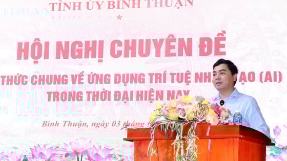 Bình Thuận: Tổ chức hội nghị chuyên đề “Nhận thức chung về ứng dụng trí tuệ nhân tạo (AI) trong thời đại hiện nay”