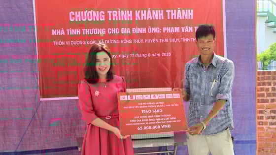 Thái Bình: Khánh thành nhà tình thương, trao yêu thương, gieo hy vọng
