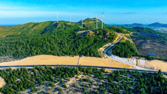 'Hé lộ' dự án điện gió hơn 5.700 tỷ đồng ở vùng núi Bình Định