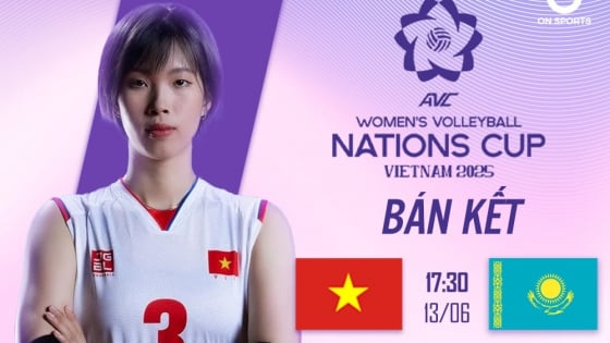 Xem trực tiếp bóng chuyền nữ AVC Nations Cup 2025: Việt Nam vs Kazakhstan