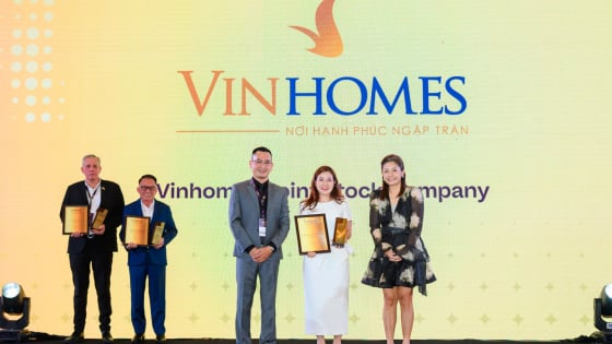 Vinhomes lần thứ 10 được Hubexo Asia Awards vinh danh là chủ đầu tư hàng đầu