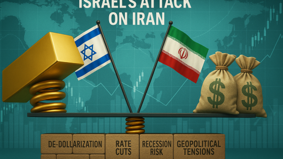 Giá vàng, giá dầu 'sốt rực' khi nỗi lo chiến tranh Iran - Israel  lan rộng