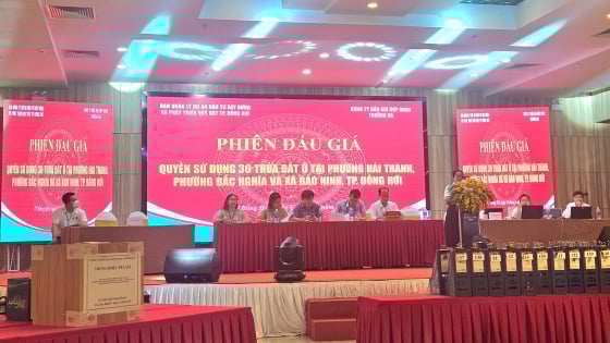 Quảng Bình tạm dừng đấu giá đất ở TP. Đồng Hới vì người tham gia trả giá quá cao