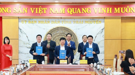 Thái Nguyên ký kết biên bản ghi nhớ hợp tác đầu tư trung tâm dữ liệu 200 triệu USD