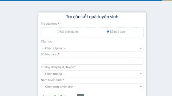 Tra cứu điểm thi vào lớp 10 năm 2025 của Kiên Giang nhanh nhất theo cách này