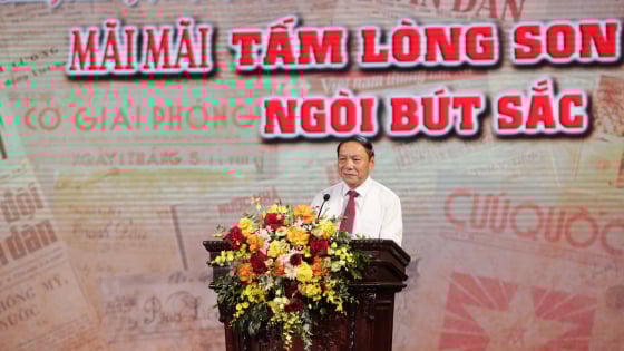 Bộ trưởng Bộ VHTTDL: Ngòi bút người làm báo không chỉ ghi chép lịch sử mà còn tạc nên tâm hồn thời đại